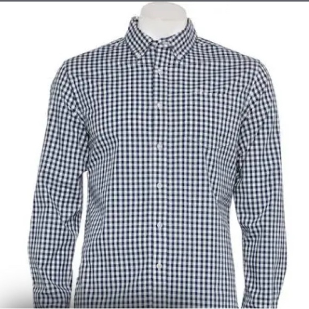 Murano Checkered Shirt Jacket in Black and White